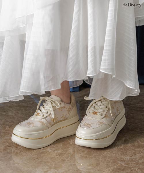『美女と野獣』コレクション ドレスアップスニーカー