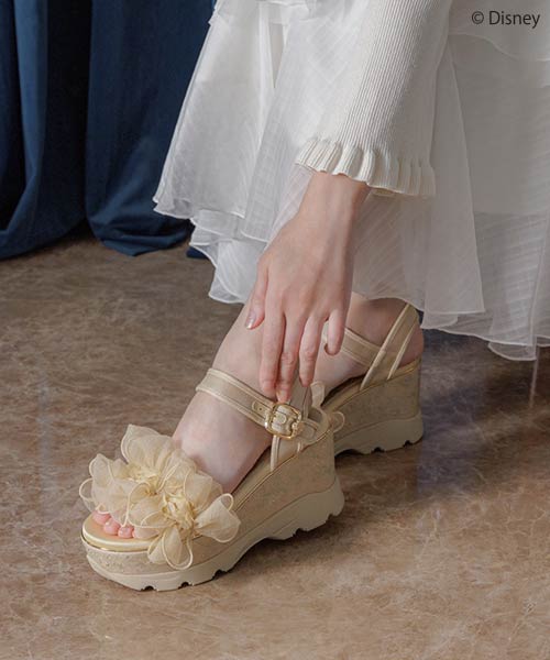 『美女と野獣』コレクション ドレスアップスポーツサンダル