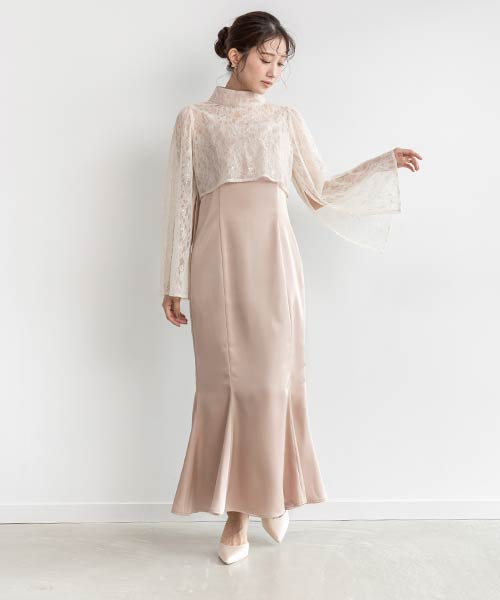 ブラウスセットキャミワンピース