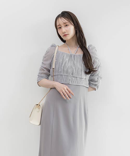 【26SS】マルチWAYトップス&キャミワンピースセット