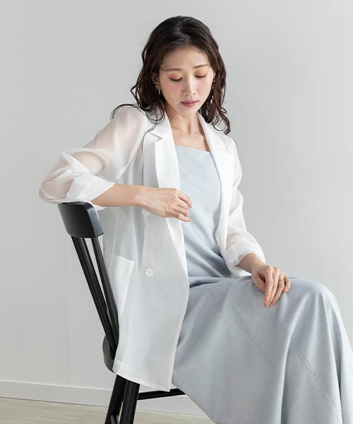 【SALE】ダブルブレストシアージャケット