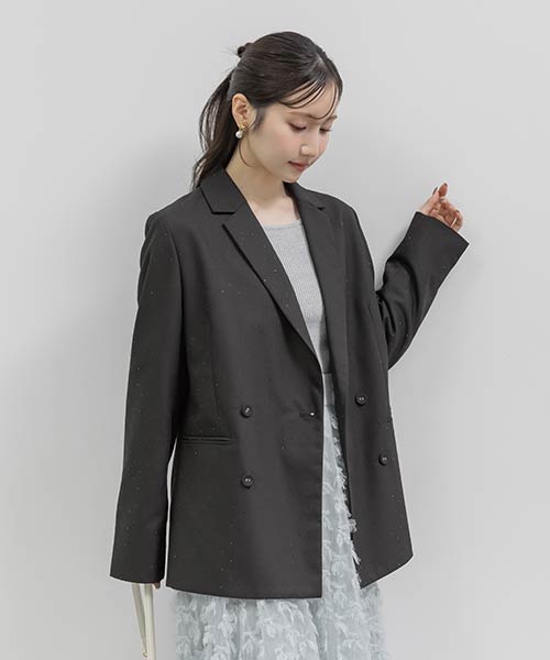 【26SS】ダブルブレストテーラードジャケット