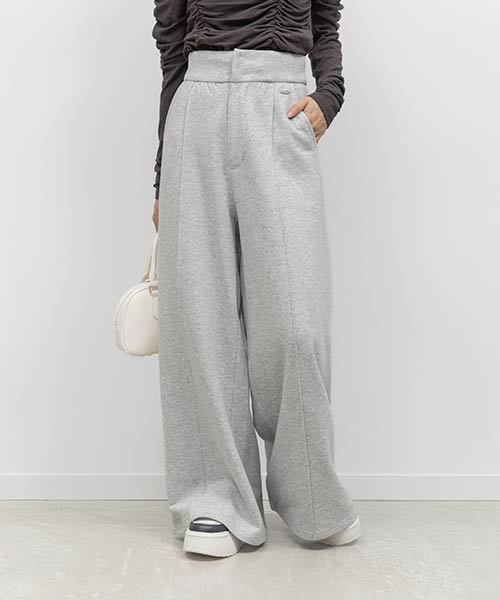 【26SS】【00サイズあり】ワイドスウェットパンツ
