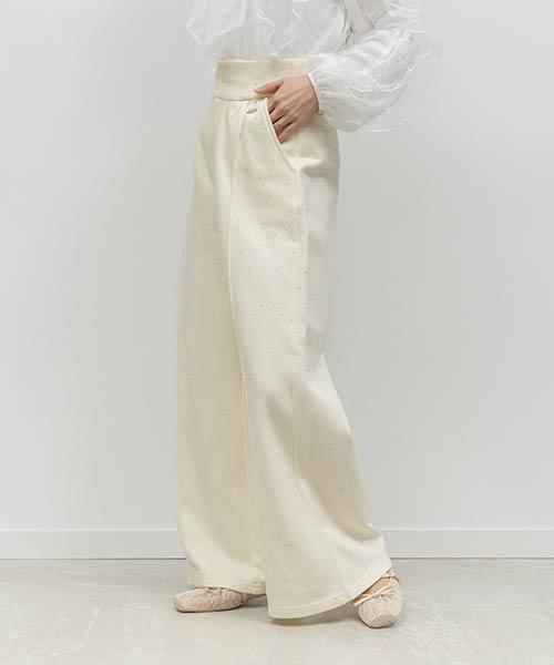 【26SS】【00サイズあり】ワイドスウェットパンツ