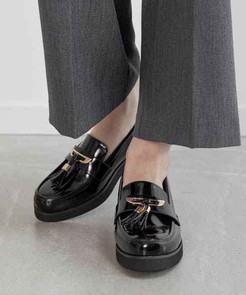 【SALE】タッセルローファーシューズ