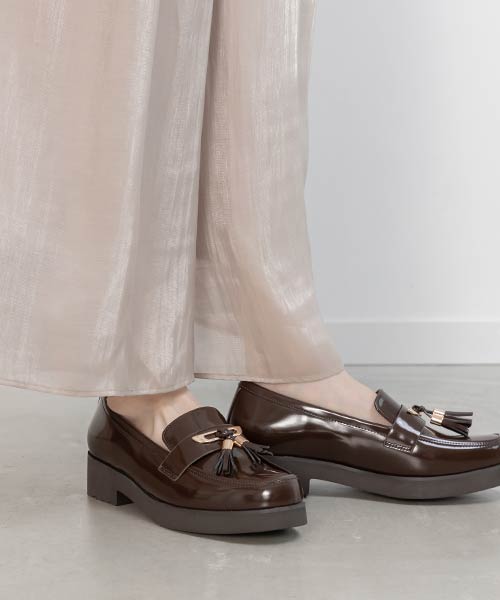 【SALE】タッセルローファーシューズ