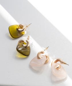 【SALE】アクリルデザインピアス