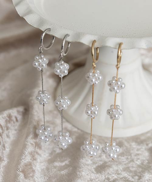 パールボールイヤリング