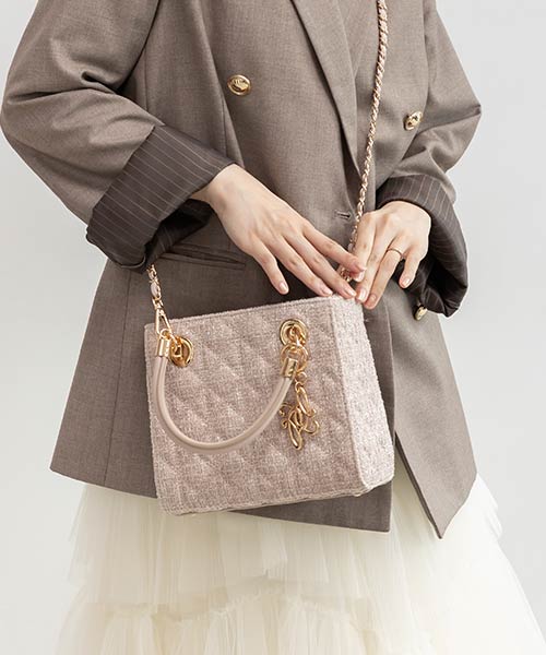 2WAYキルティングバッグ