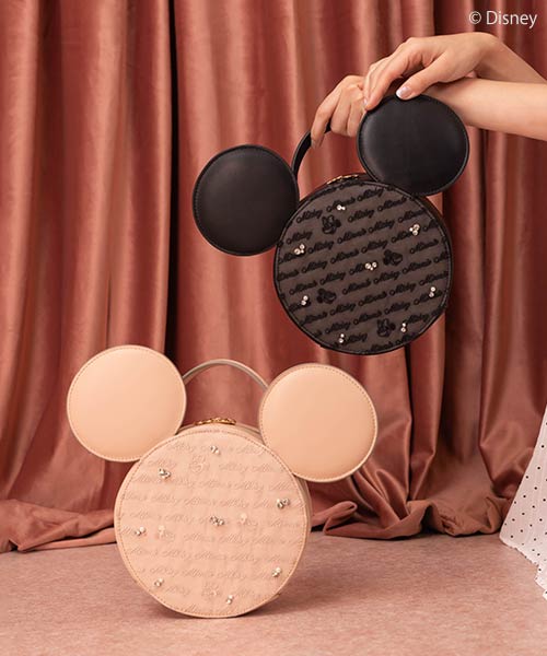 【SALE】【Mickey&Minnie】/シアーデザインショルダーバッグ
