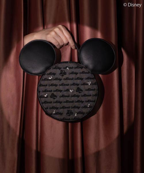 【SALE】【Mickey&Minnie】/シアーデザインショルダーバッグ
