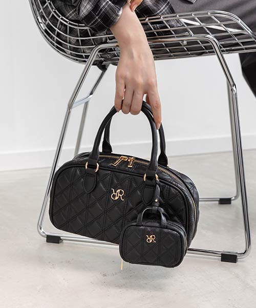 2WAY ミニバッグチャームショルダーバッグ