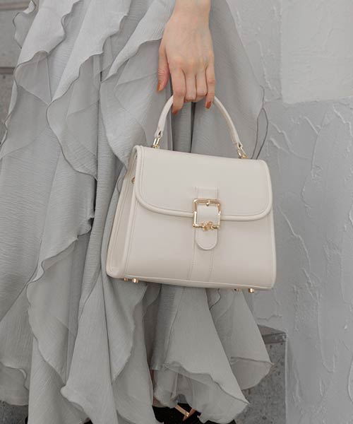 2WAYモノグラムデザインハンドバック