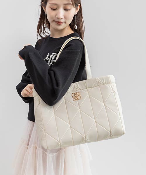 【A4対応】2WAY パデッドトートバッグ