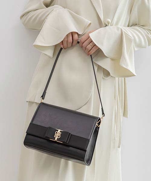 【26SS】2WAY モノグラムリボンショルダーバッグ