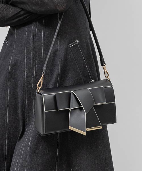 【26SS】2WAY リボンベルトショルダーバッグ