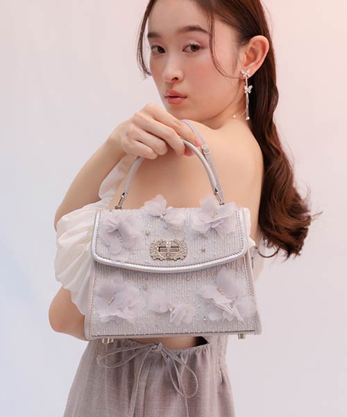 【Butterfly Collection】2WAYバタフライモチーフフラップバッグ
