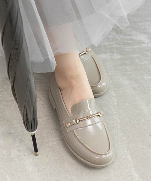 ビットローファーレインシューズ