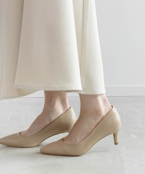 【SALE】【走れる美脚パンプス】ベーシックポインテッドトゥフィットパンプス