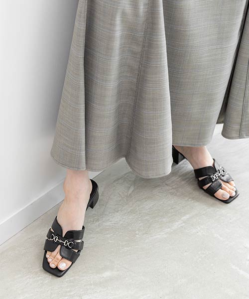 【SALE】ビットパーツミュールサンダル