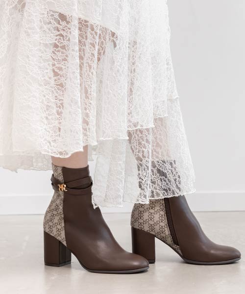 2WAY クロスベルトショートブーツ