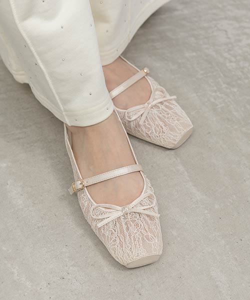 【26SS】シアーギャザーバックストラップパンプス