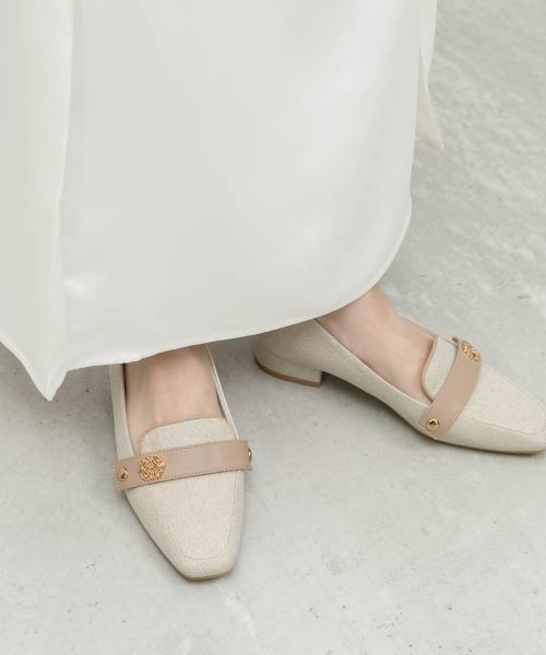 新色/3WAY ベルトデザインローファー