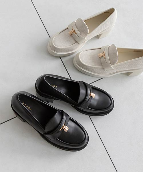 パドロックパーツローファー