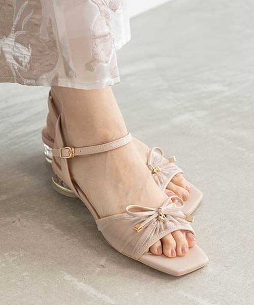 【Cherry Collection】チェリーデザインストラップサンダル